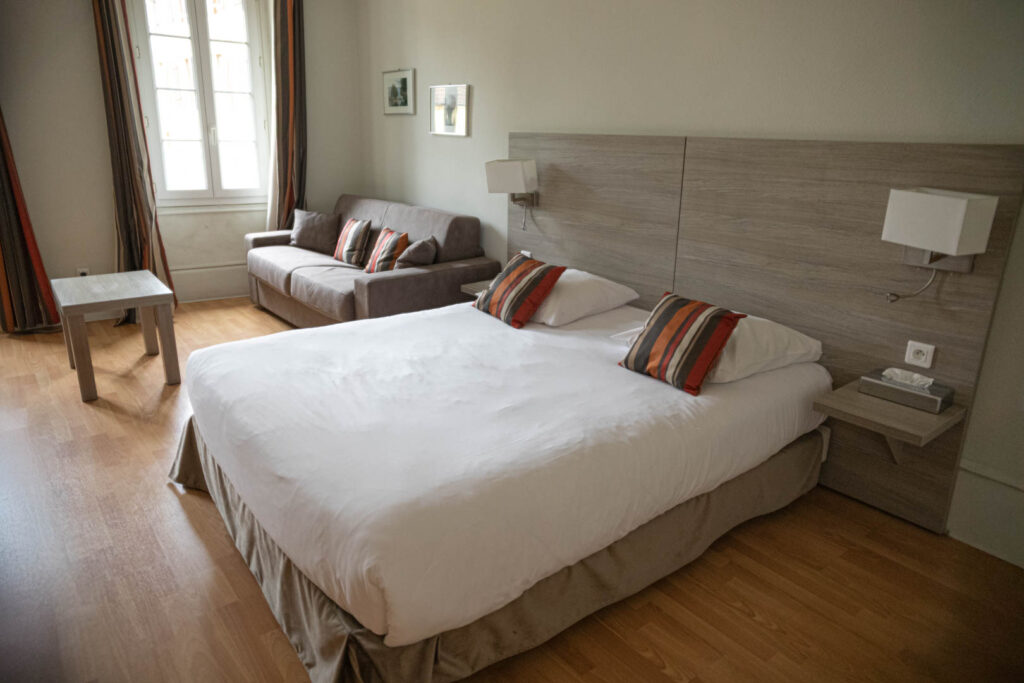 Chambre à l'Hôtel de la poste