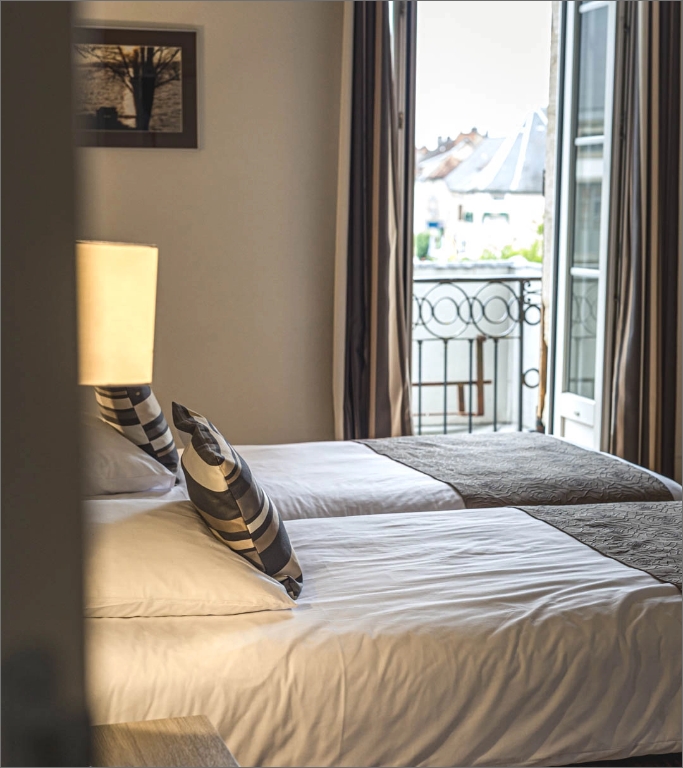 Chambre à l'Hôtel de la poste